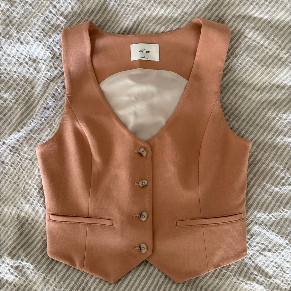 Aritzia Wilfred Pacino Vest